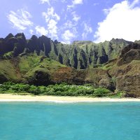 Na Pali Cathedrals & Kalalau beach