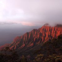 Kalalau Valley Sunset